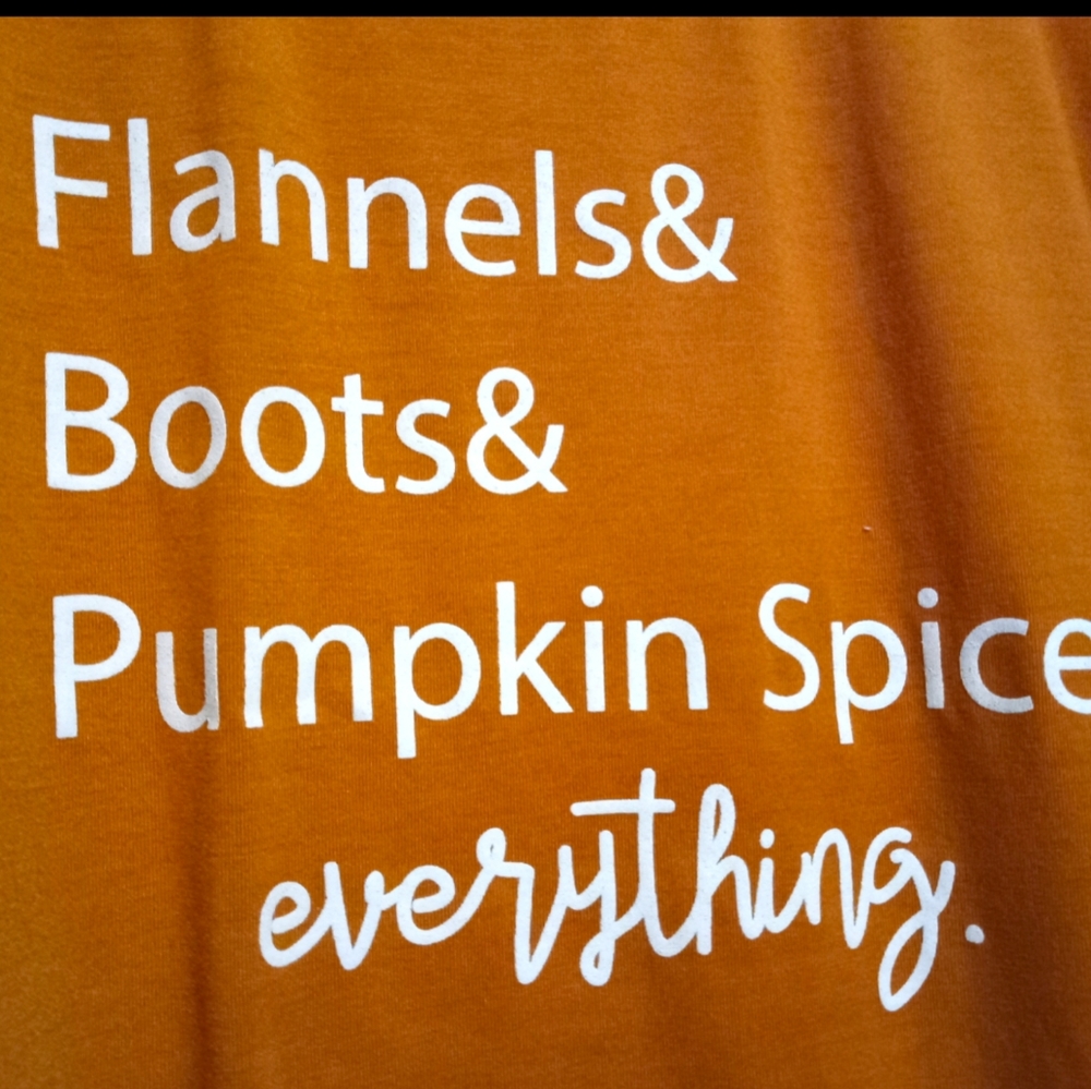 LuLaRoe Liv "Pumpkin Spice" Tee